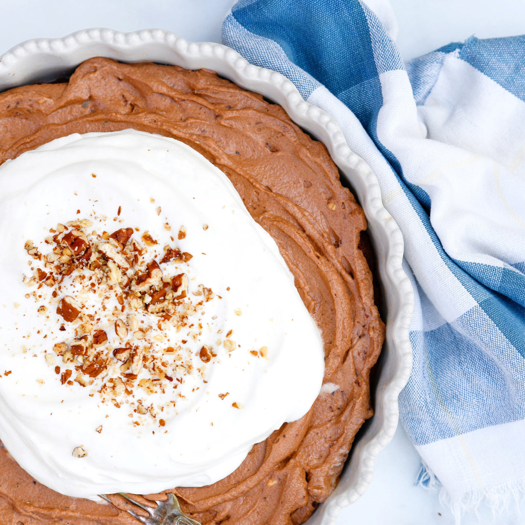 Easy Valentine’s Day Chocolate Chess Pie Recipe