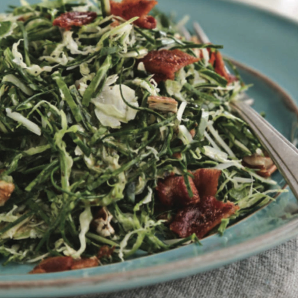 Krysten's Collards & Brussels Sprout Salad