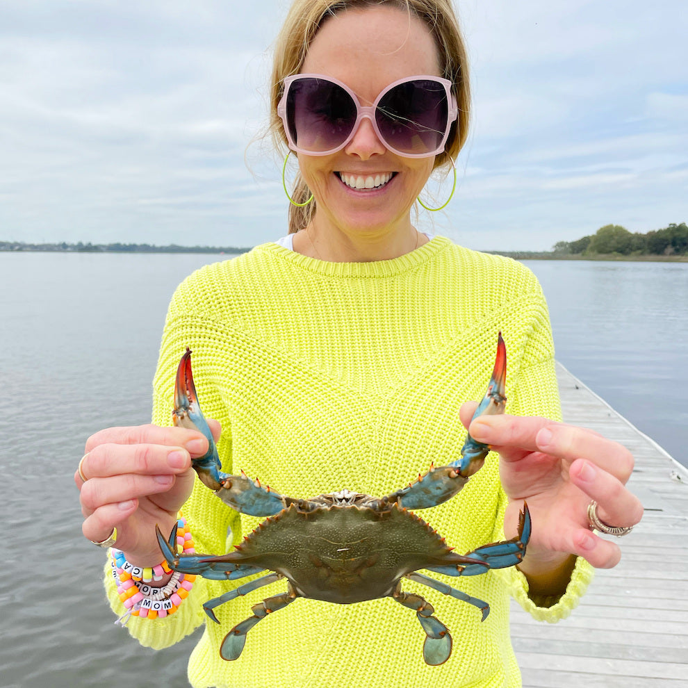 How to Clean & Shell a South Carolina Blue Crab • Join Crab Expert Tia Clark and Carrie Morey
