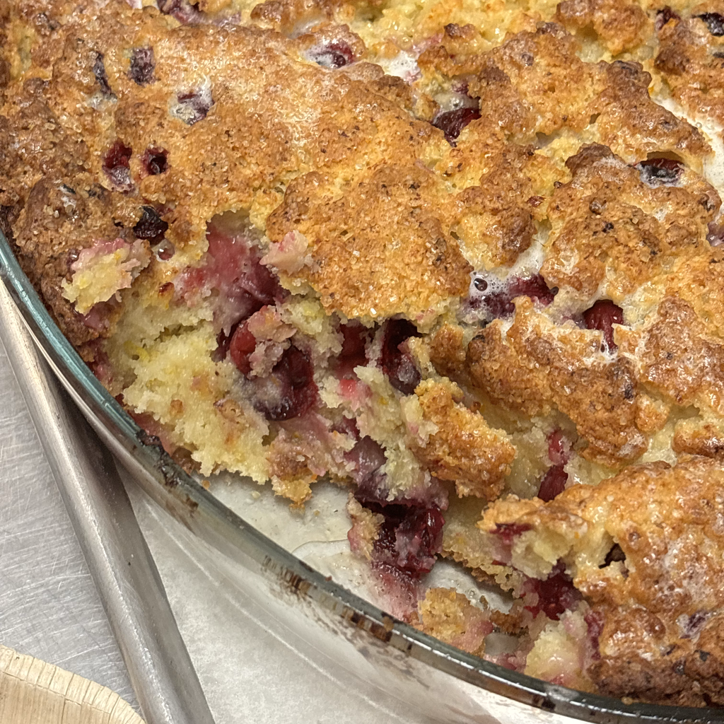 Cranberry Orange Butter Swim Biscuits