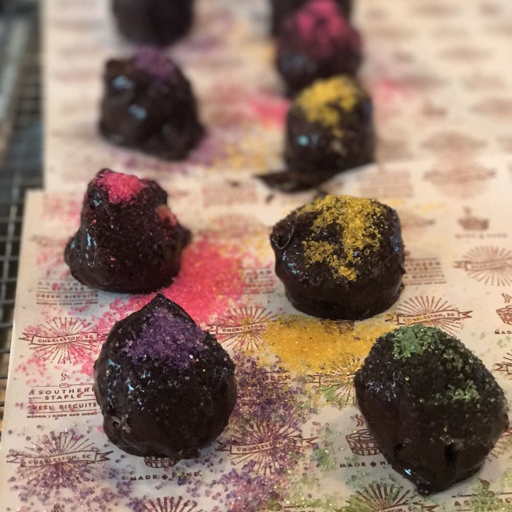 Dark Chocolate Peanut Butter Balls