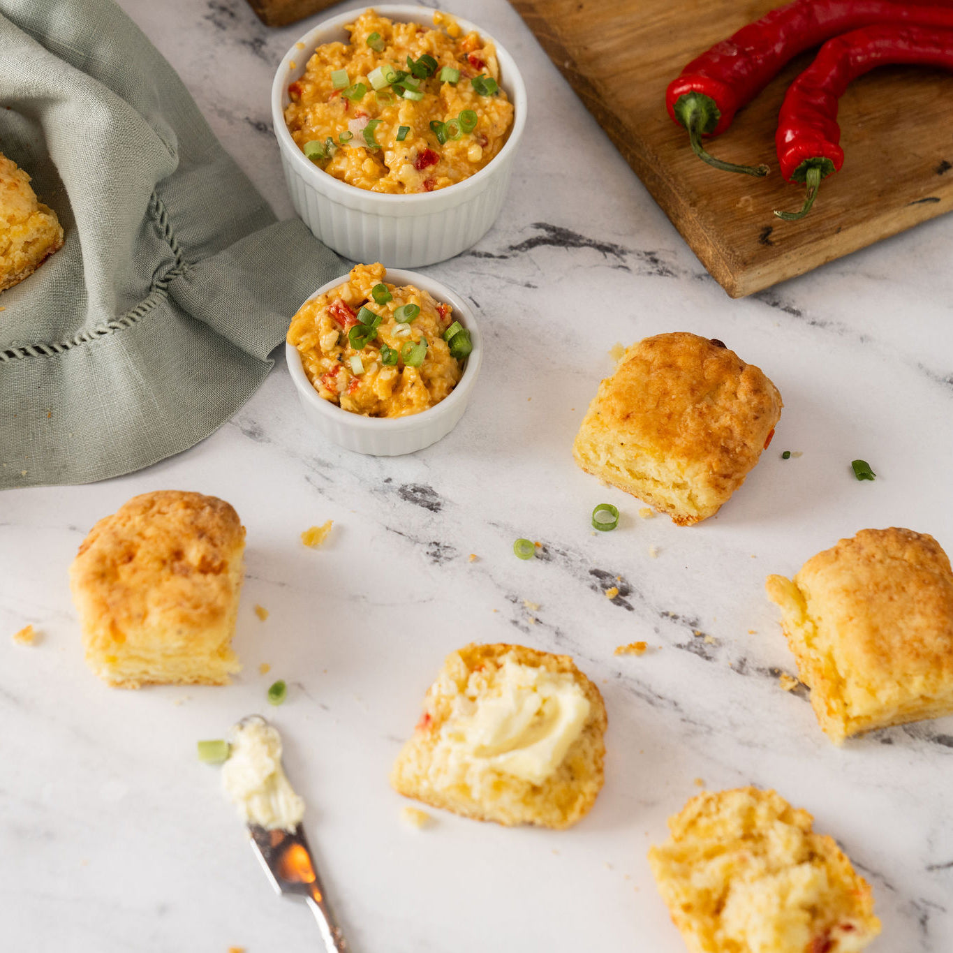 Pimento Cheese Biscuits