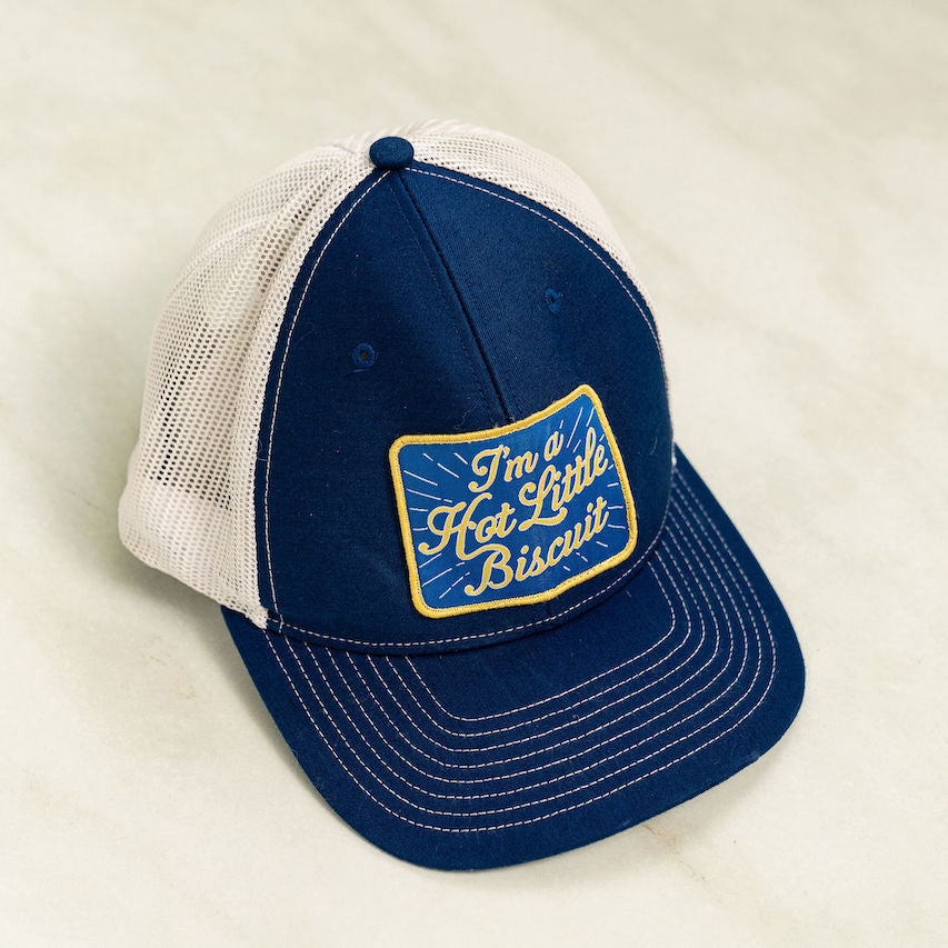 I'm a Hot Little Biscuit Blue Hat