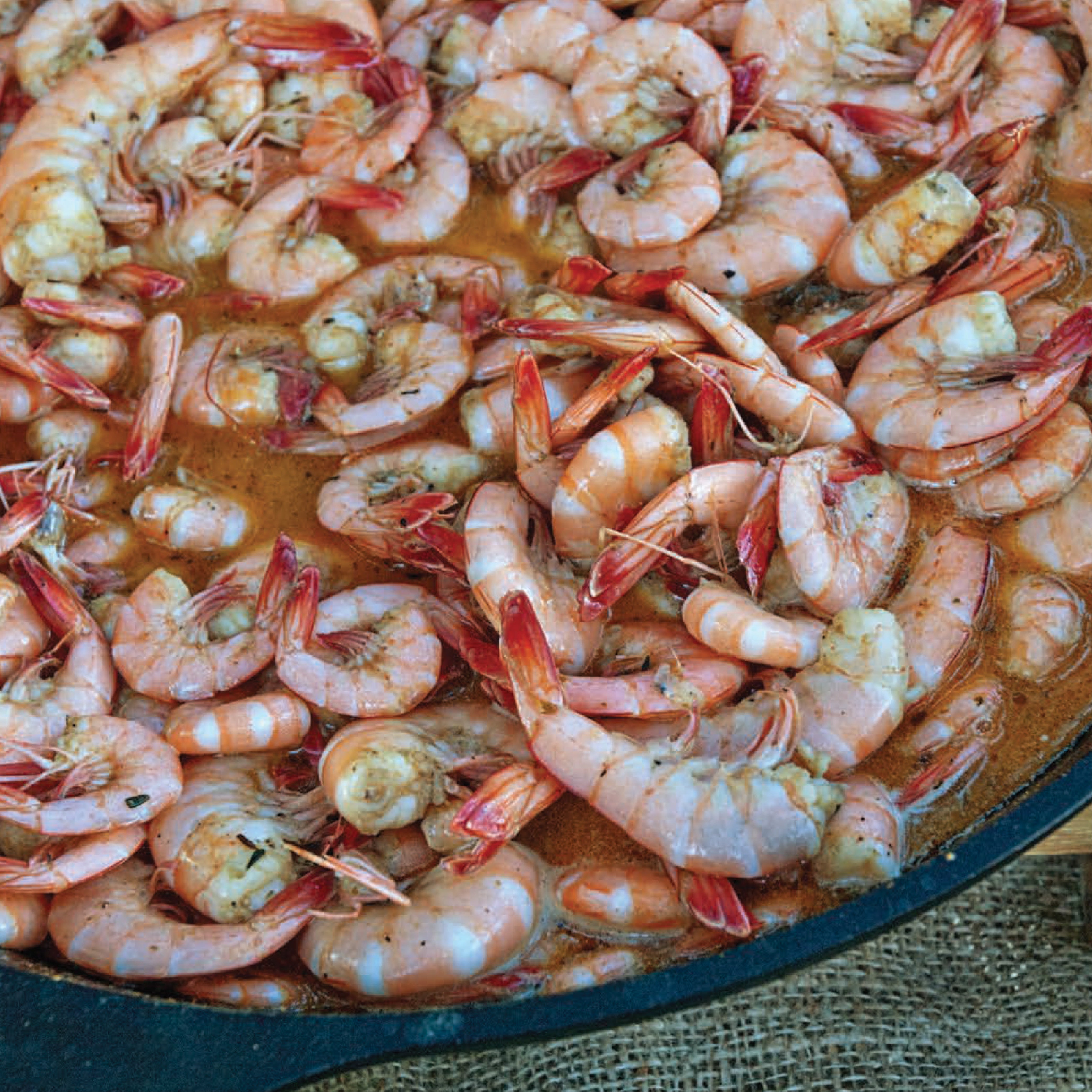 Cast Iron Party Shrimp