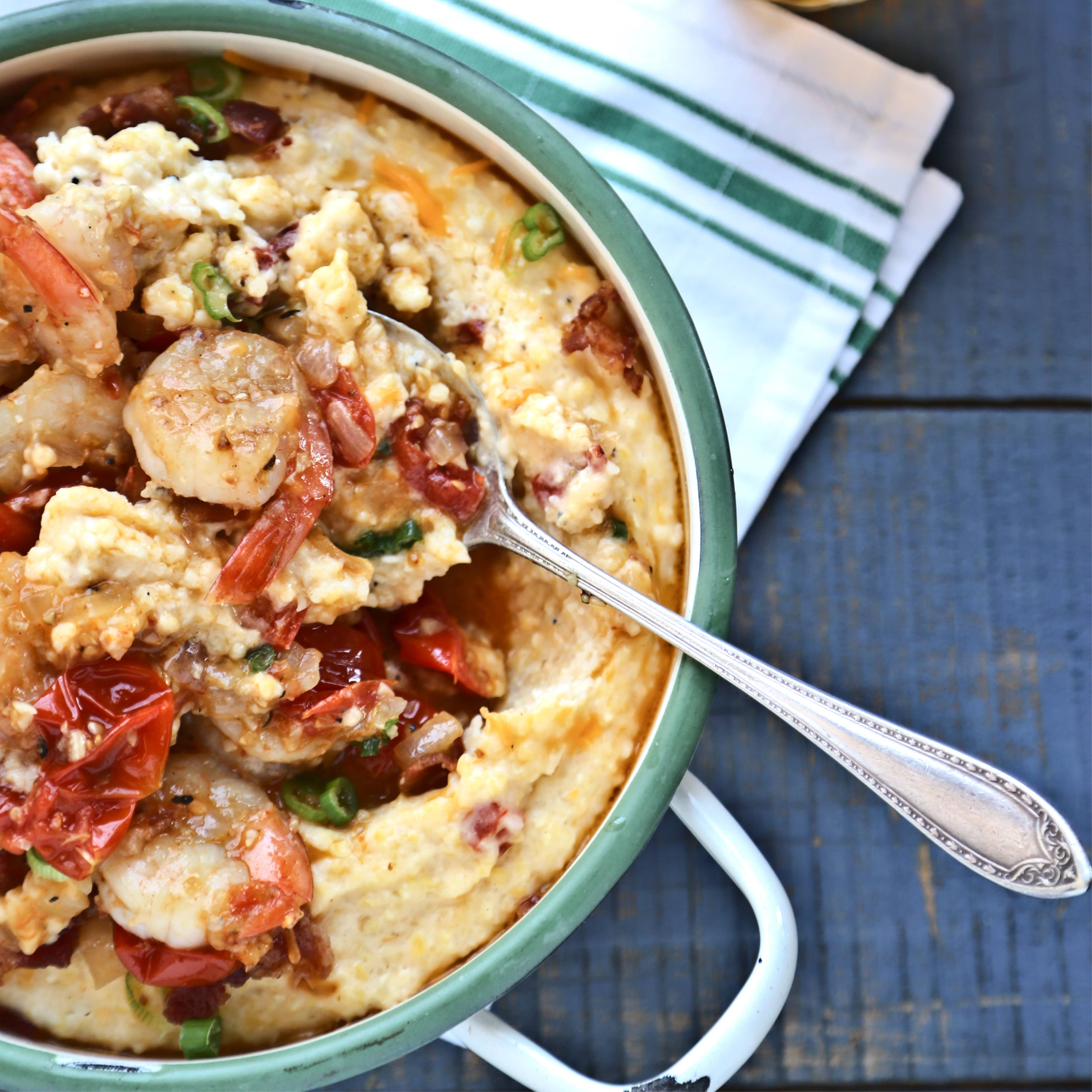 Pimento Cheese Shrimp and Grits Recipe