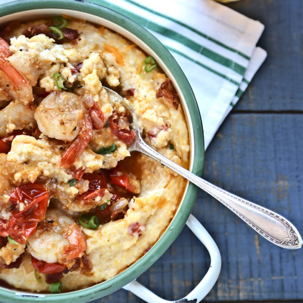 Pimento Cheese Shrimp and Grits Recipe