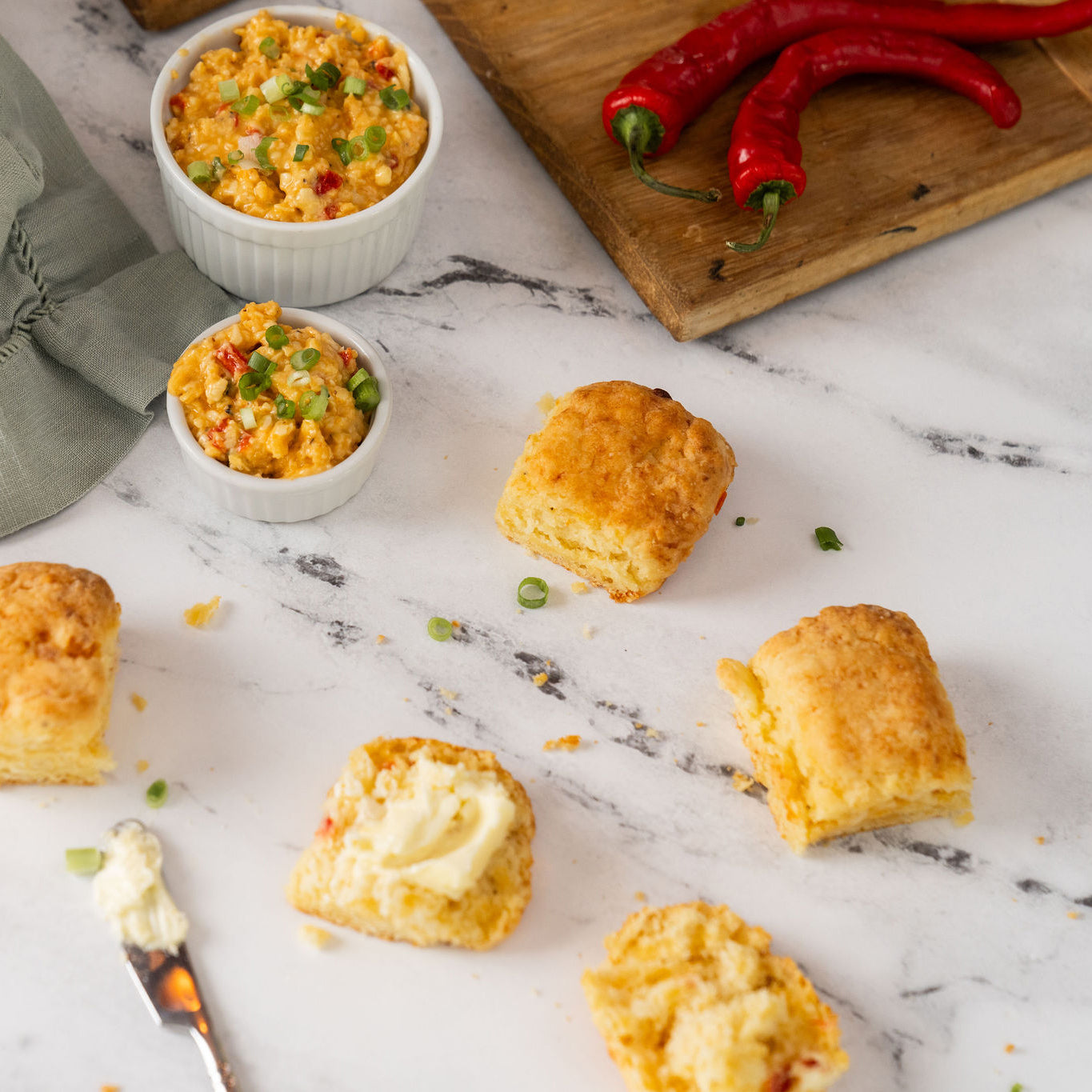 Callie's Hot Little Biscuit Pimento Cheese Biscuits
