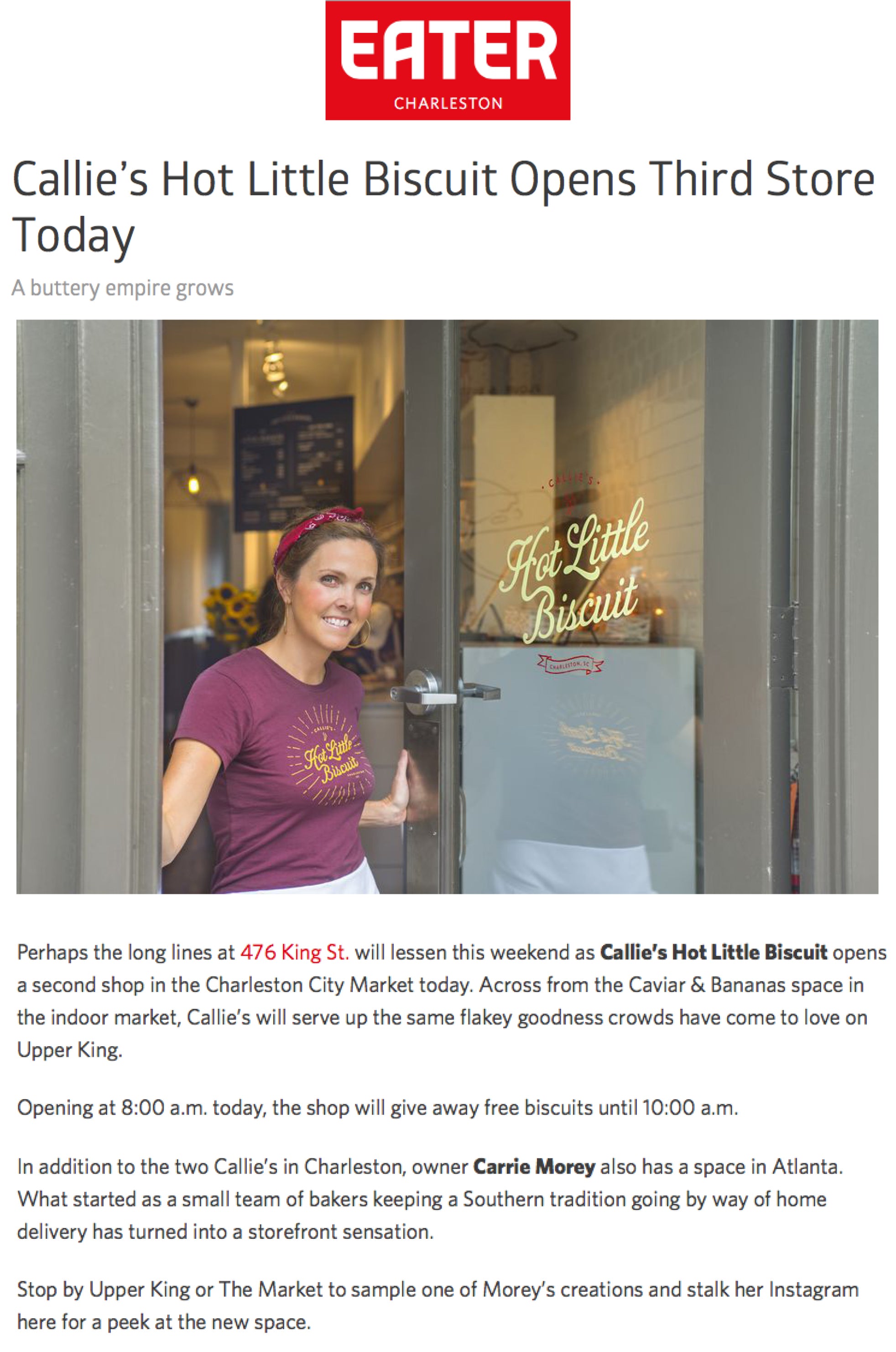 Eater Charleston Online