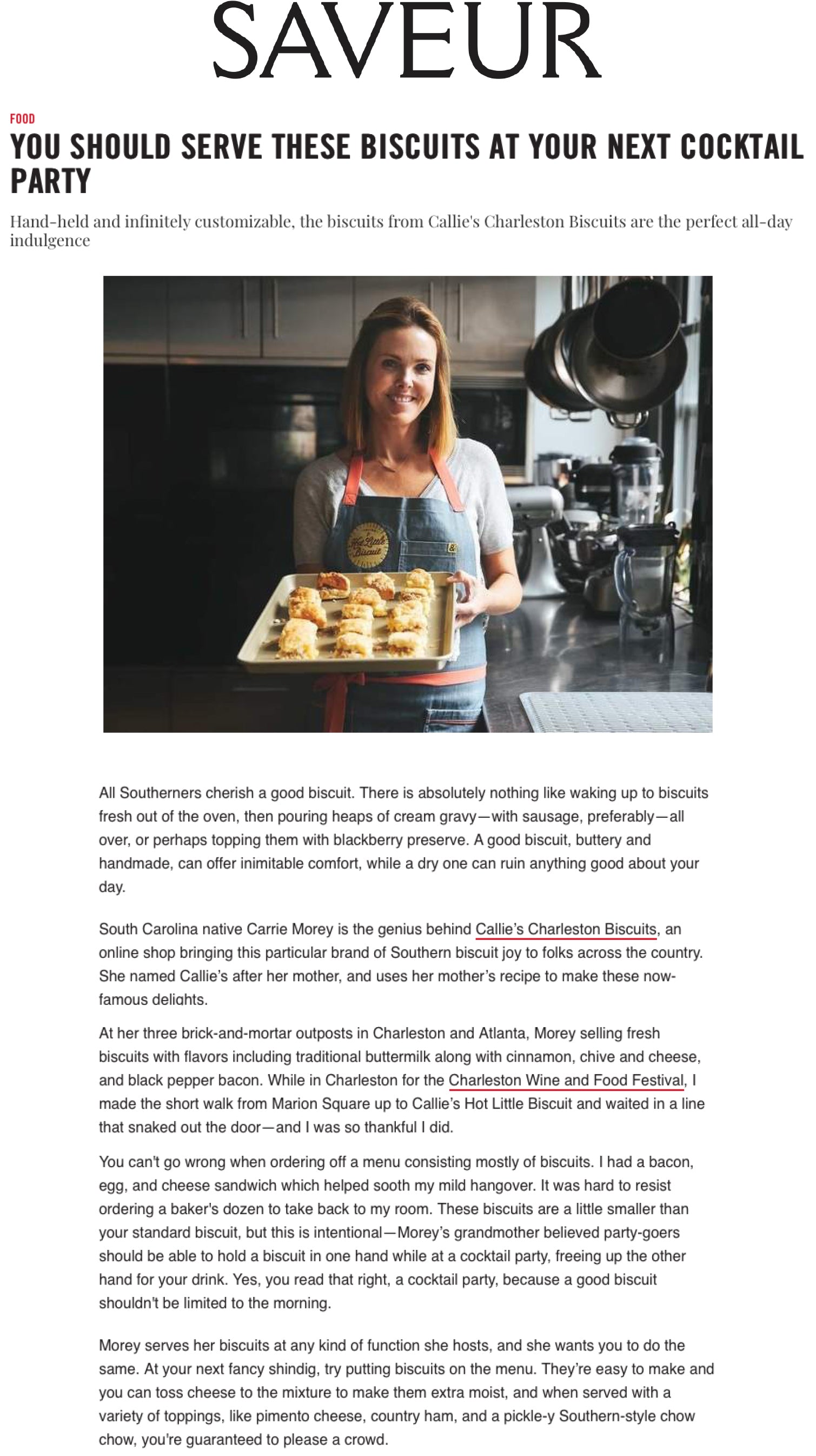 Saveur December 2017