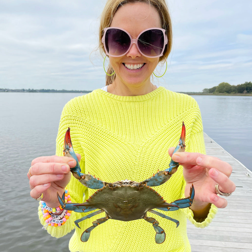 How to Clean & Shell a South Carolina Blue Crab • Join Crab Expert Tia Clark and Carrie Morey