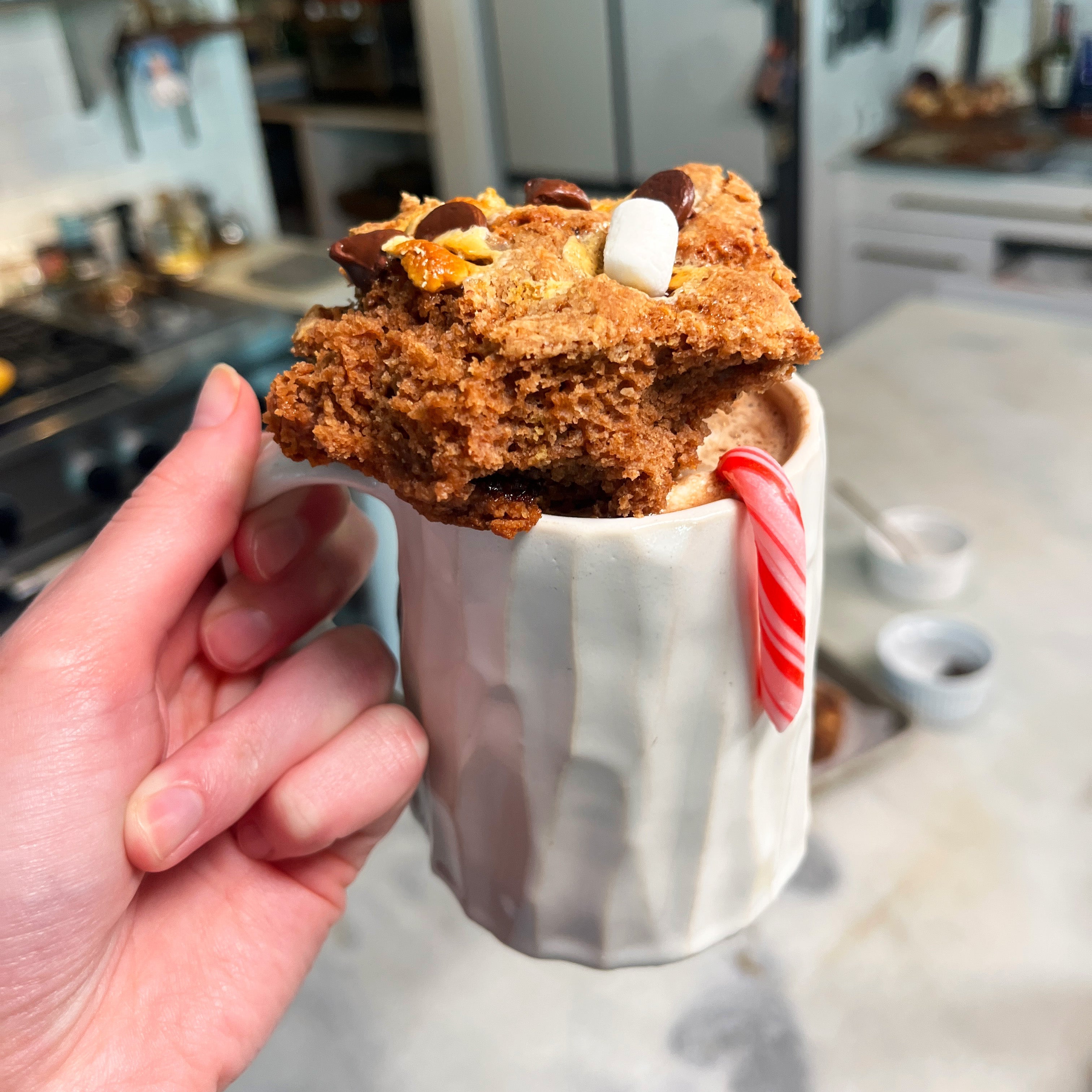Hot Cocoa Biscuits
