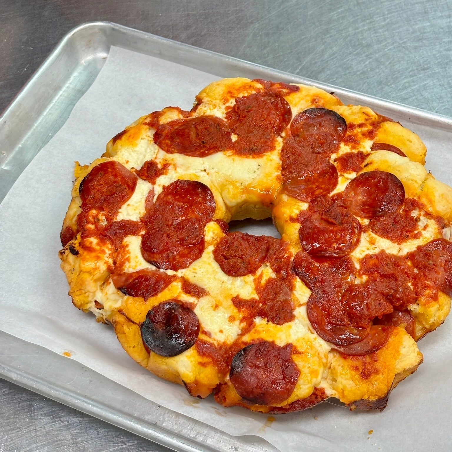 Pizza-Pull Apart Bread (2-ways)