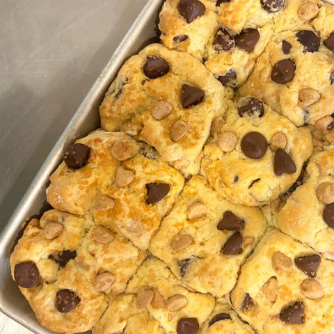 Chocolate Peanut Butter Biscuits