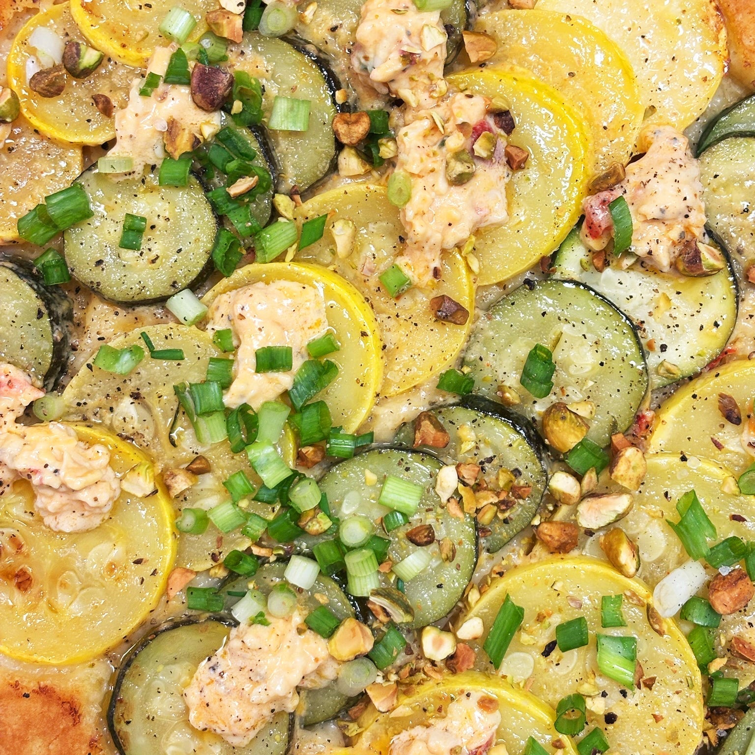 Pimento Cheese & Zucchini Tart