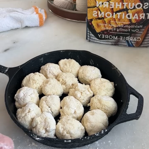 Mama's Cast-Iron Angel Biscuits