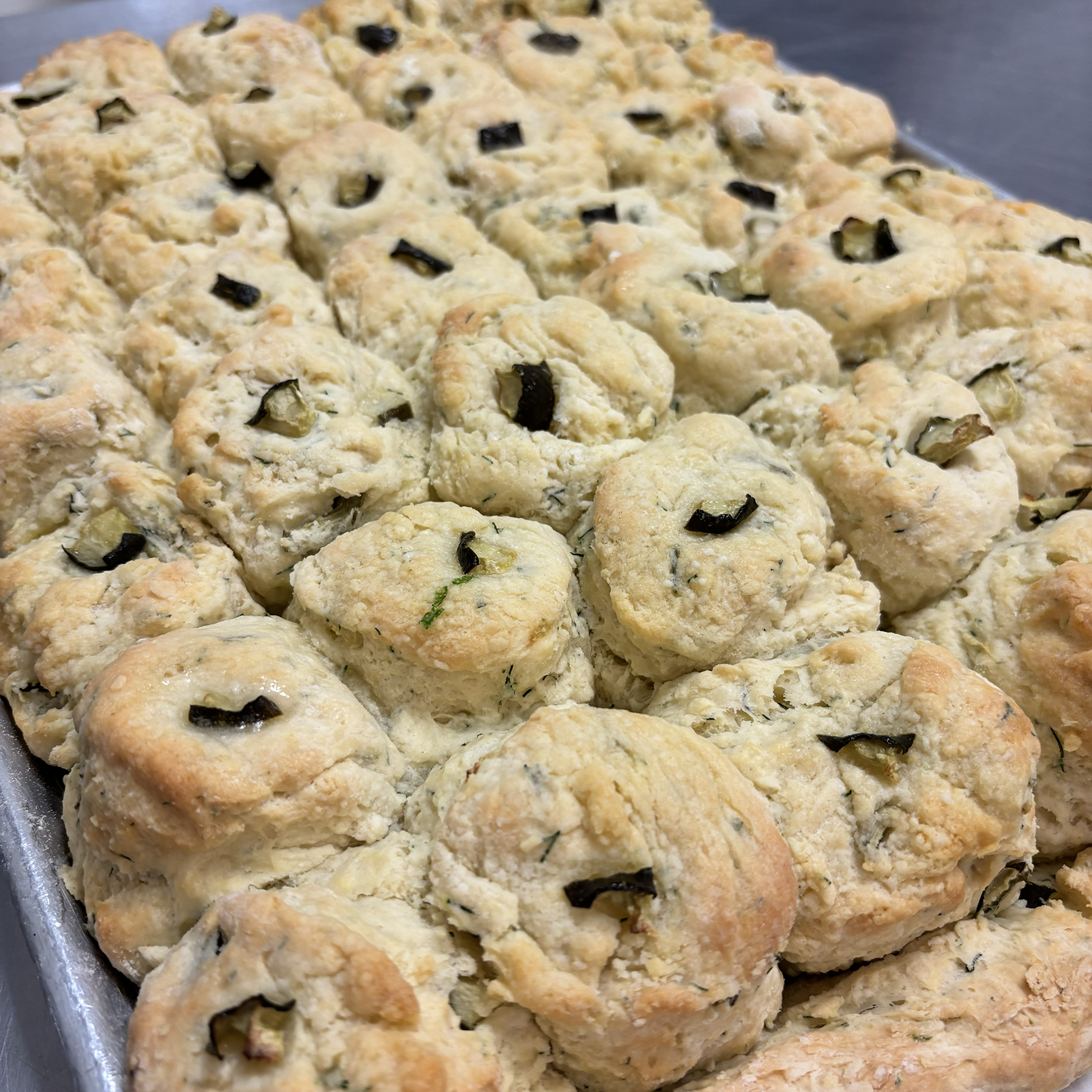 Dill Pickle Biscuits