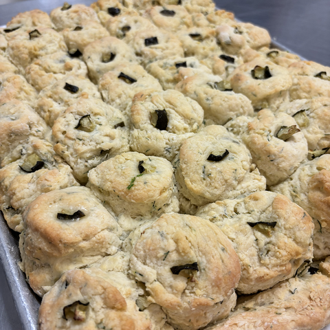 Dill Pickle Biscuits