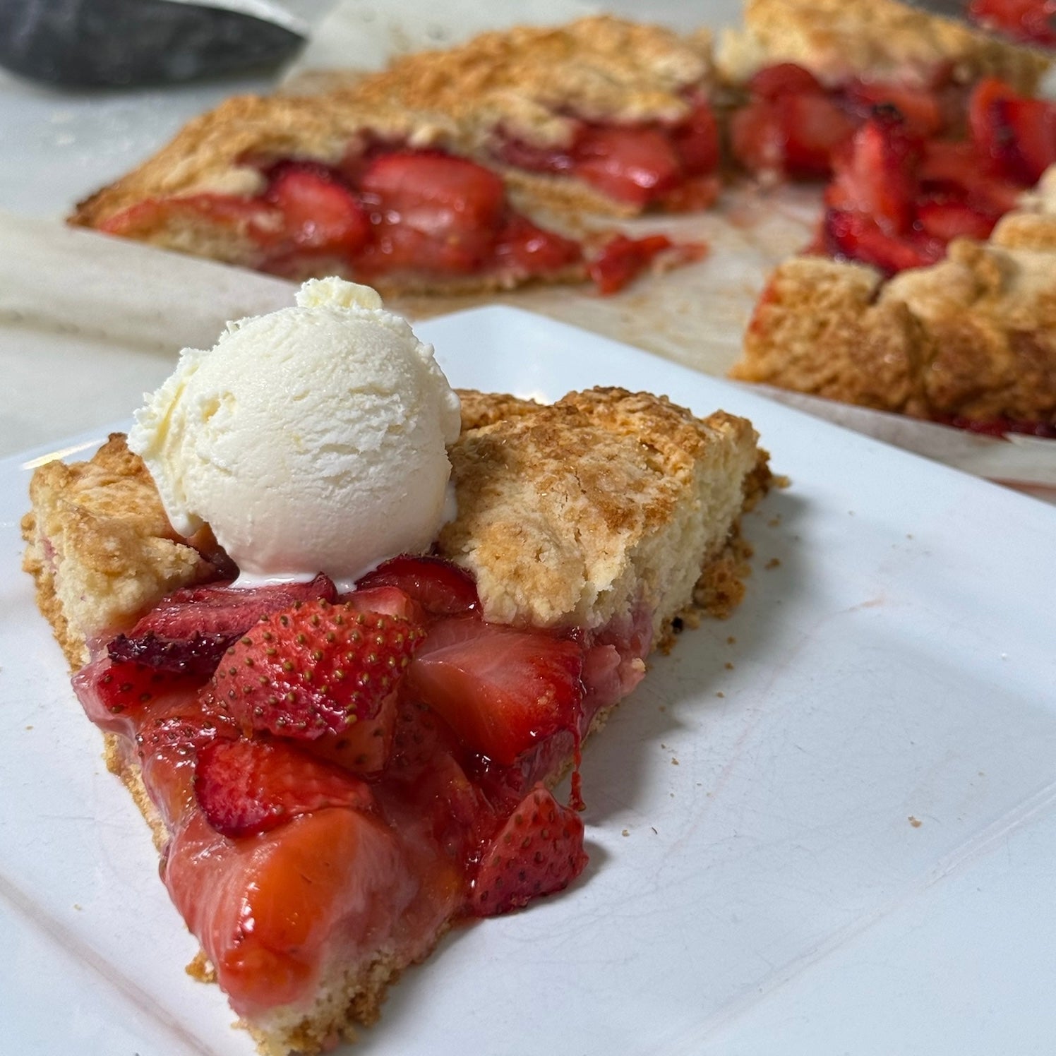 Strawberry Galette