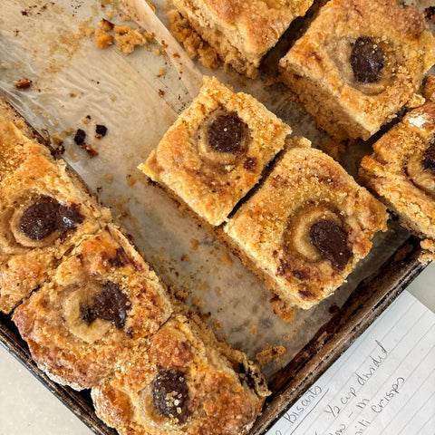 Banana Bread Biscuits
