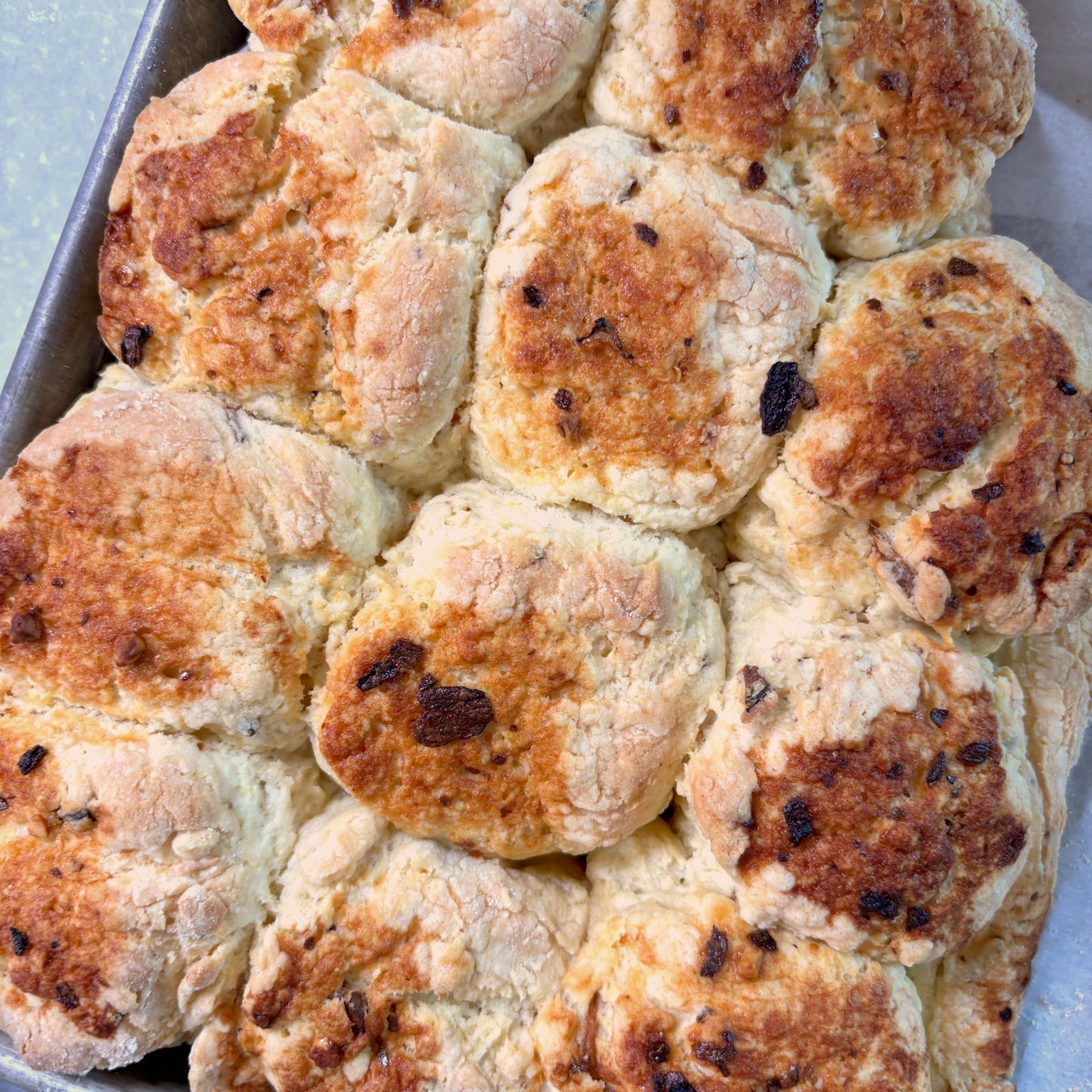 Chili Crisp Biscuits