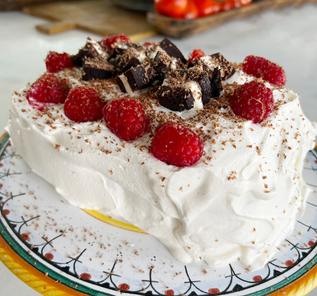 Cocoa & Cream Cookie Ice Box Cake