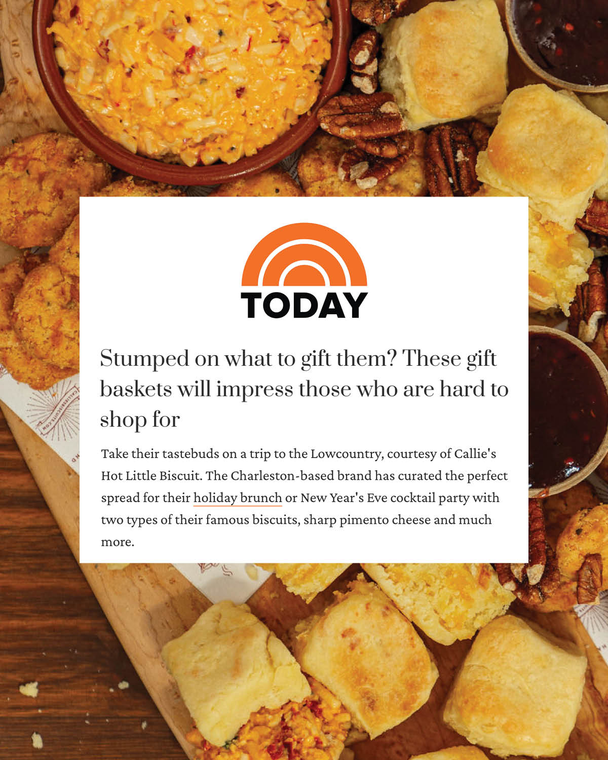 The Today Show Stumped on what to get them? These gift baskets will impress those who are hard to shop for