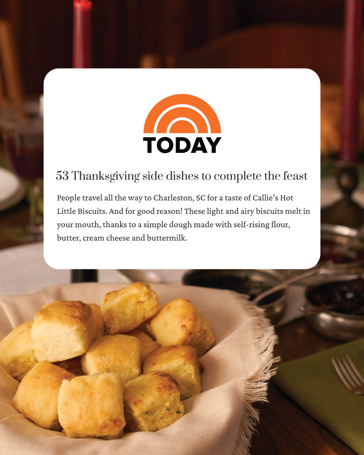 The Today Show 53 Thanksgiving side-dishes to complete the feast