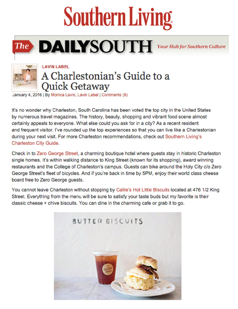 Southern Living Daily Shot Charleston