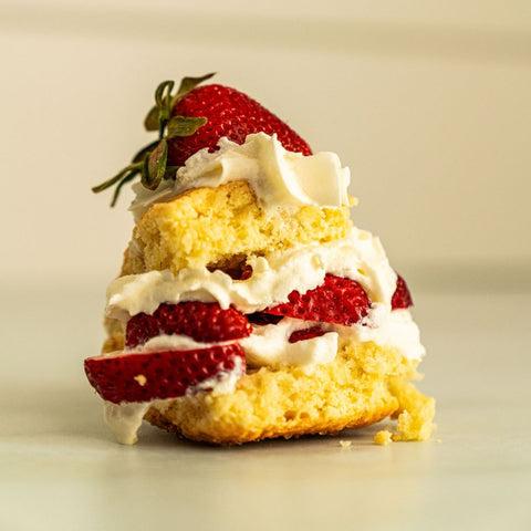 Homemade Strawberry Shortcake Biscuits