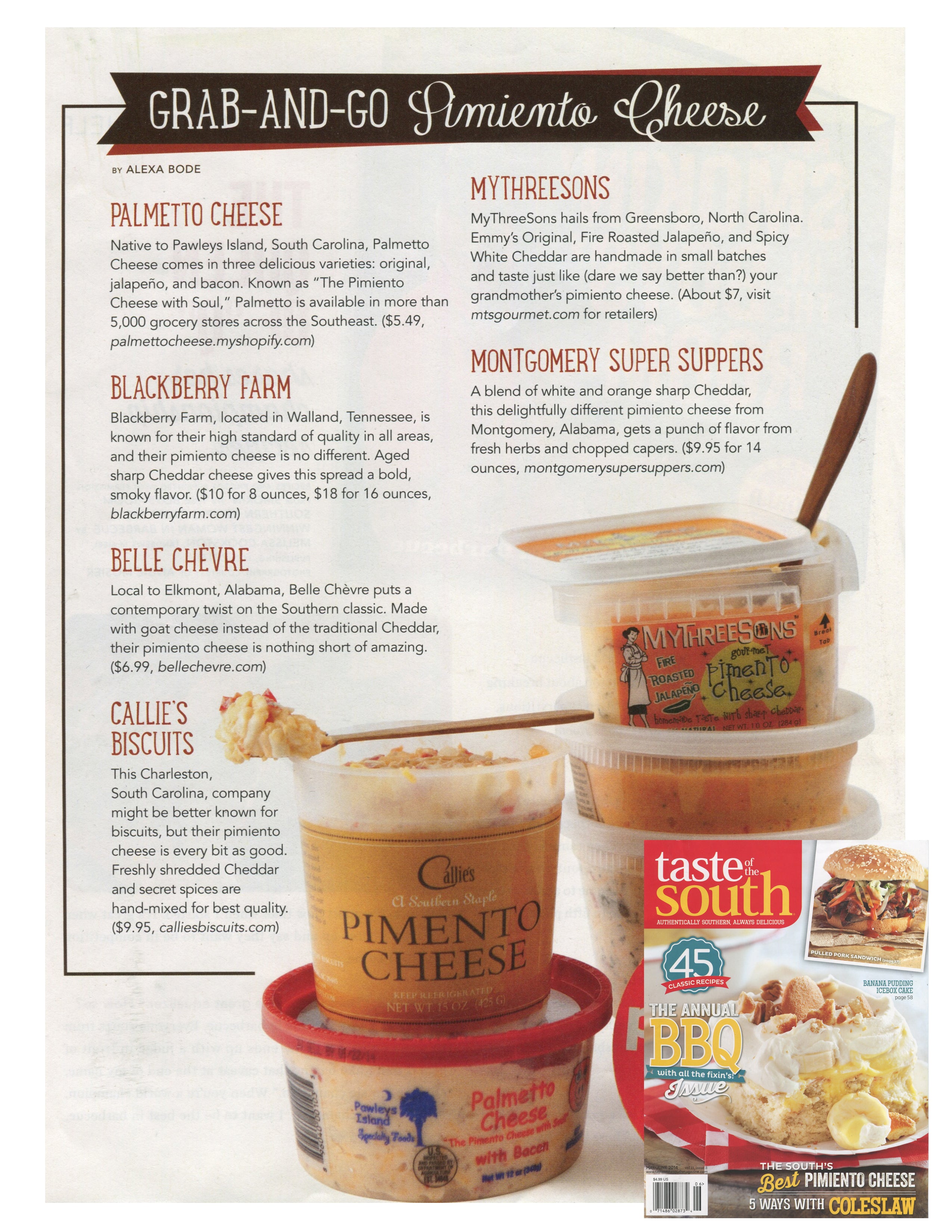 Taste of the South Pimento Cheese