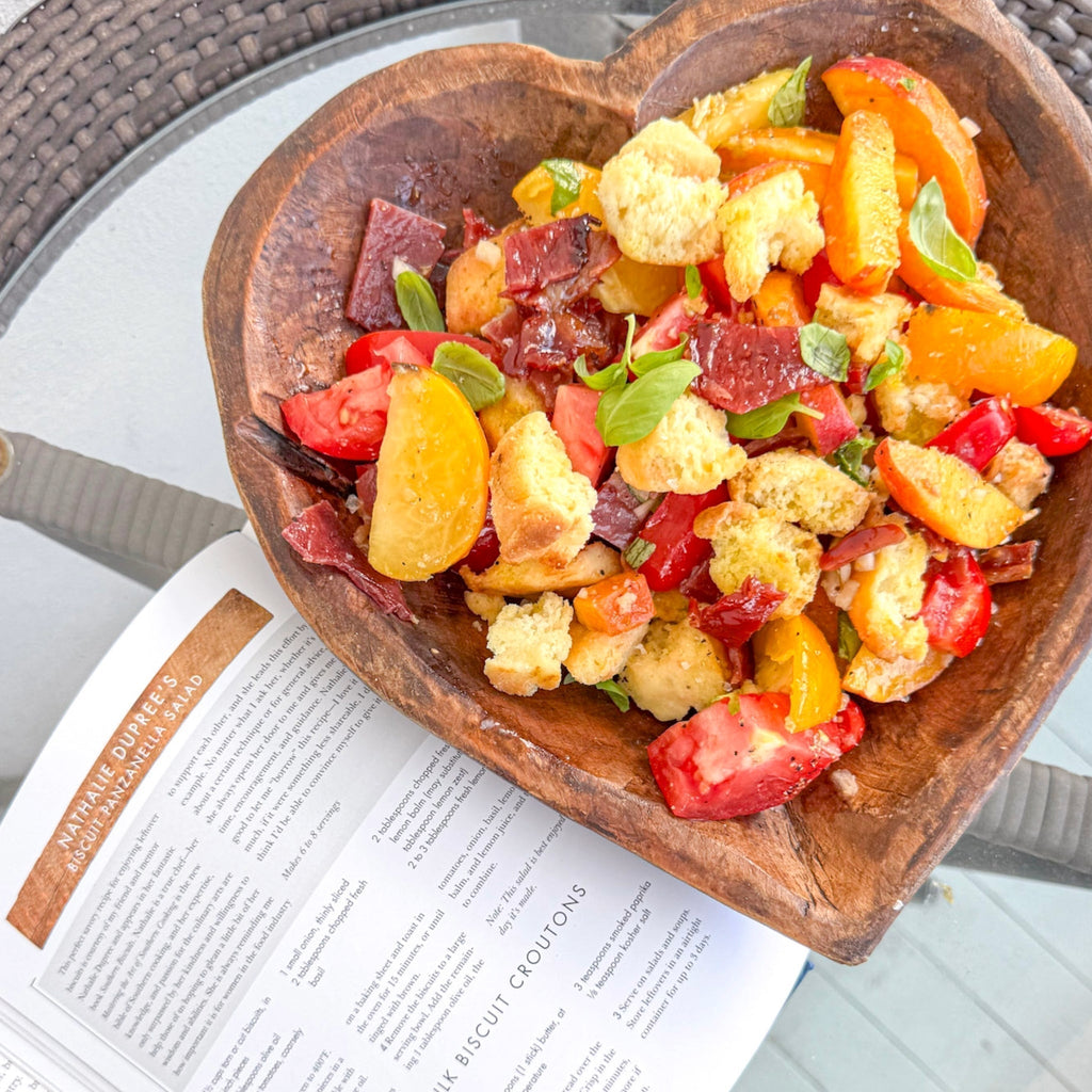 Biscuit Panzanella Salad