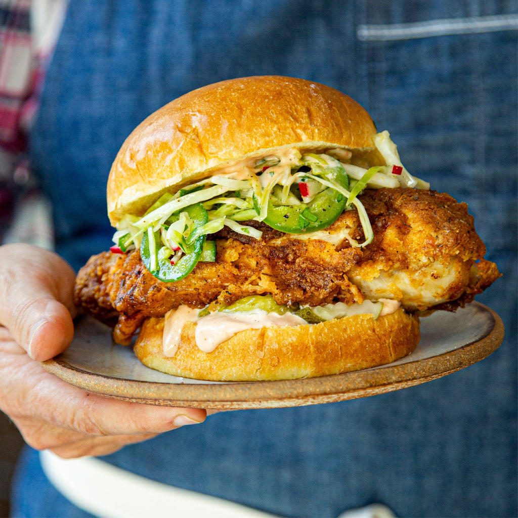 Fried Chicken Sammies