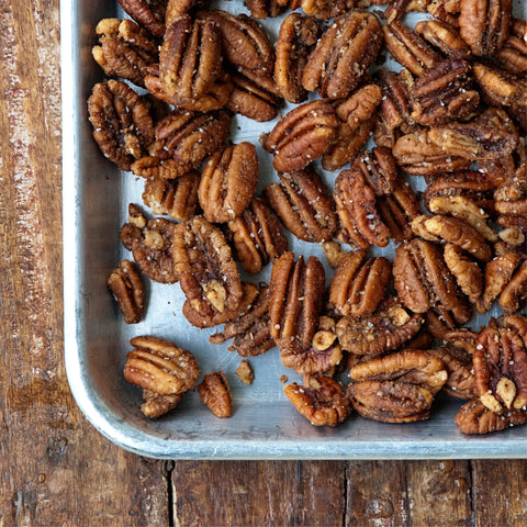 Savory Roasted Cocktail Pecans