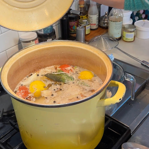 Homemade Turkey Stock