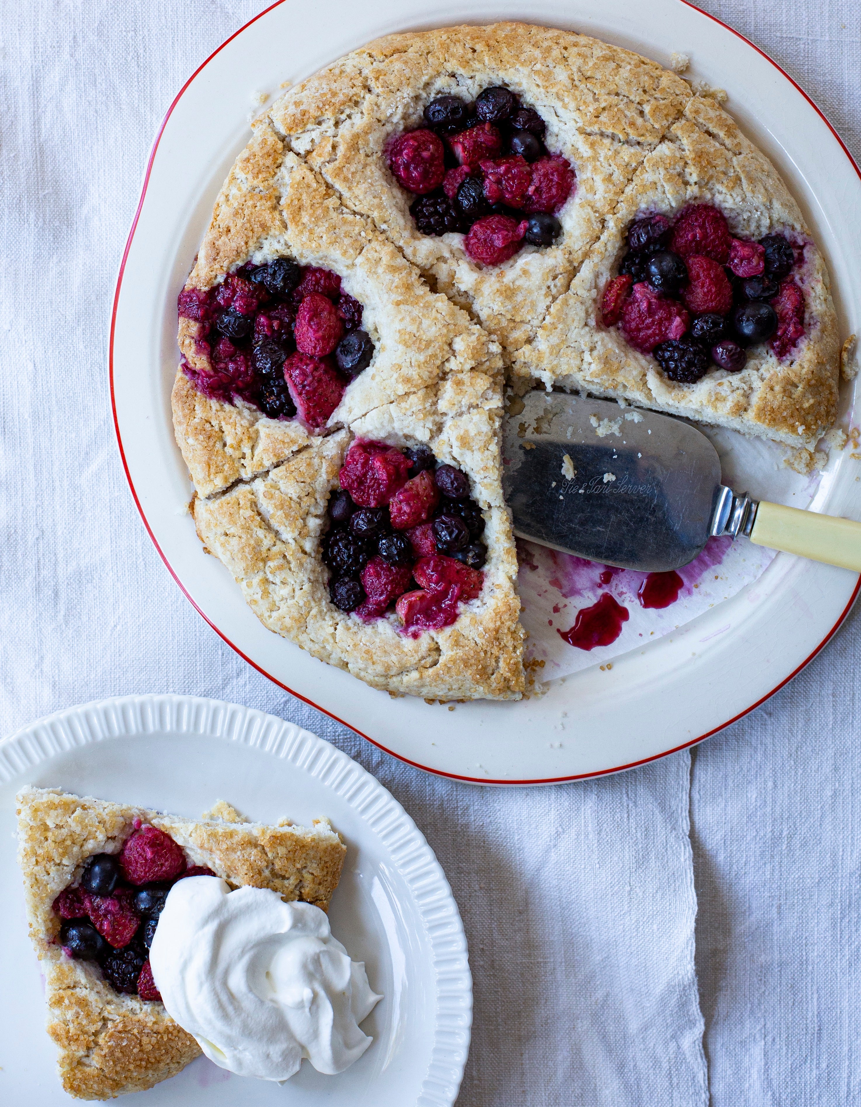 Biscuit Berry Nests
