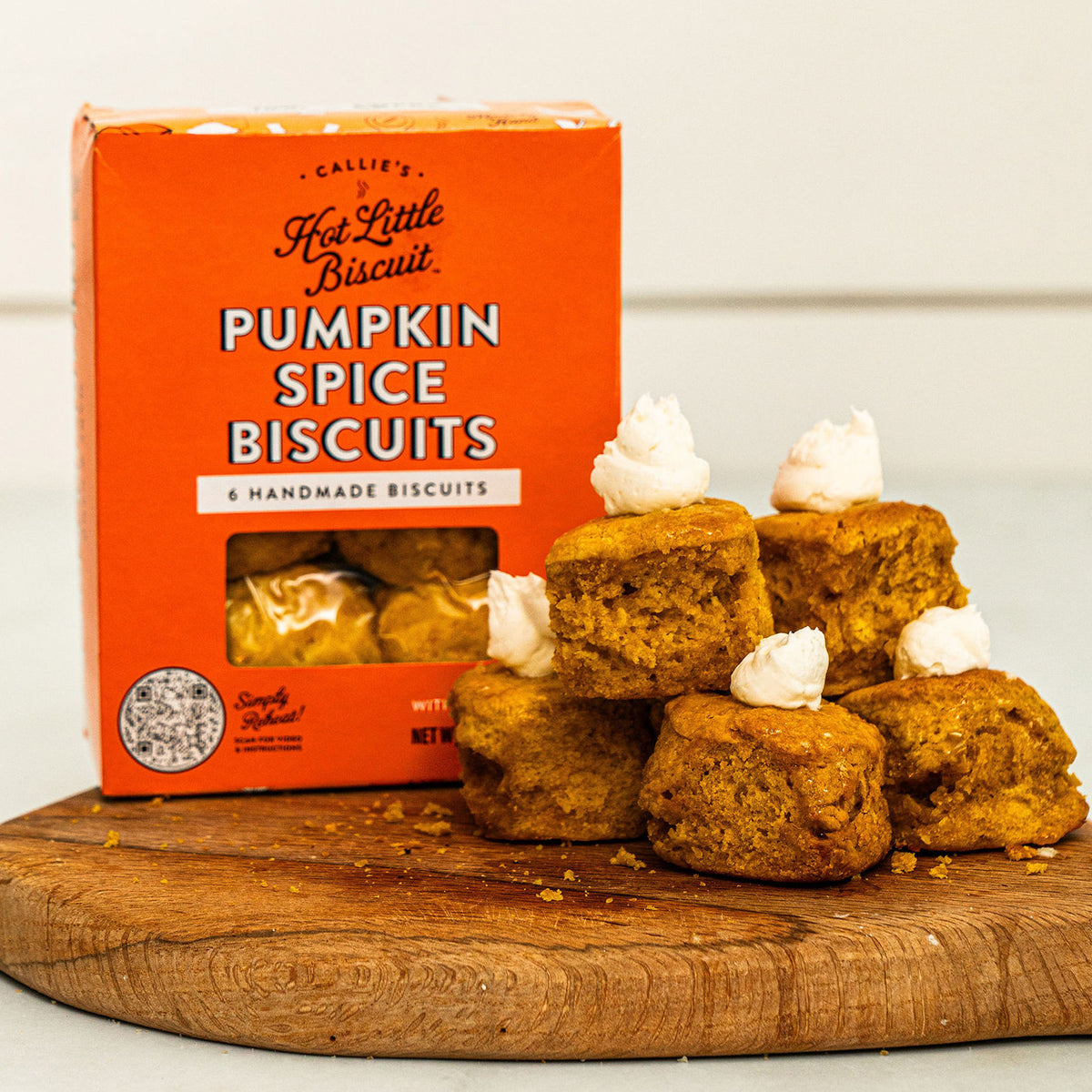 Pumpkin Spice Biscuits