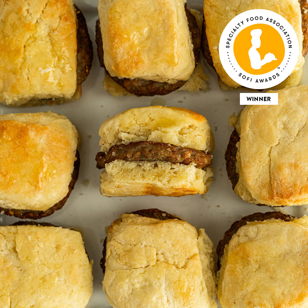 Sausage Biscuits (16 Sandwiches)
