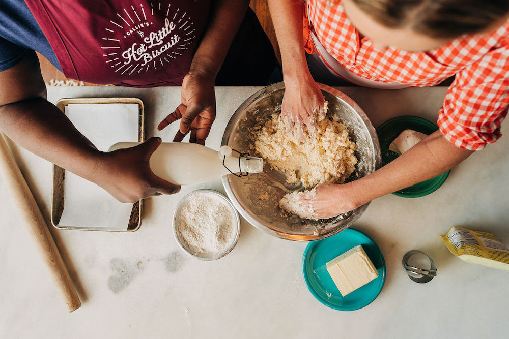 biscuit making