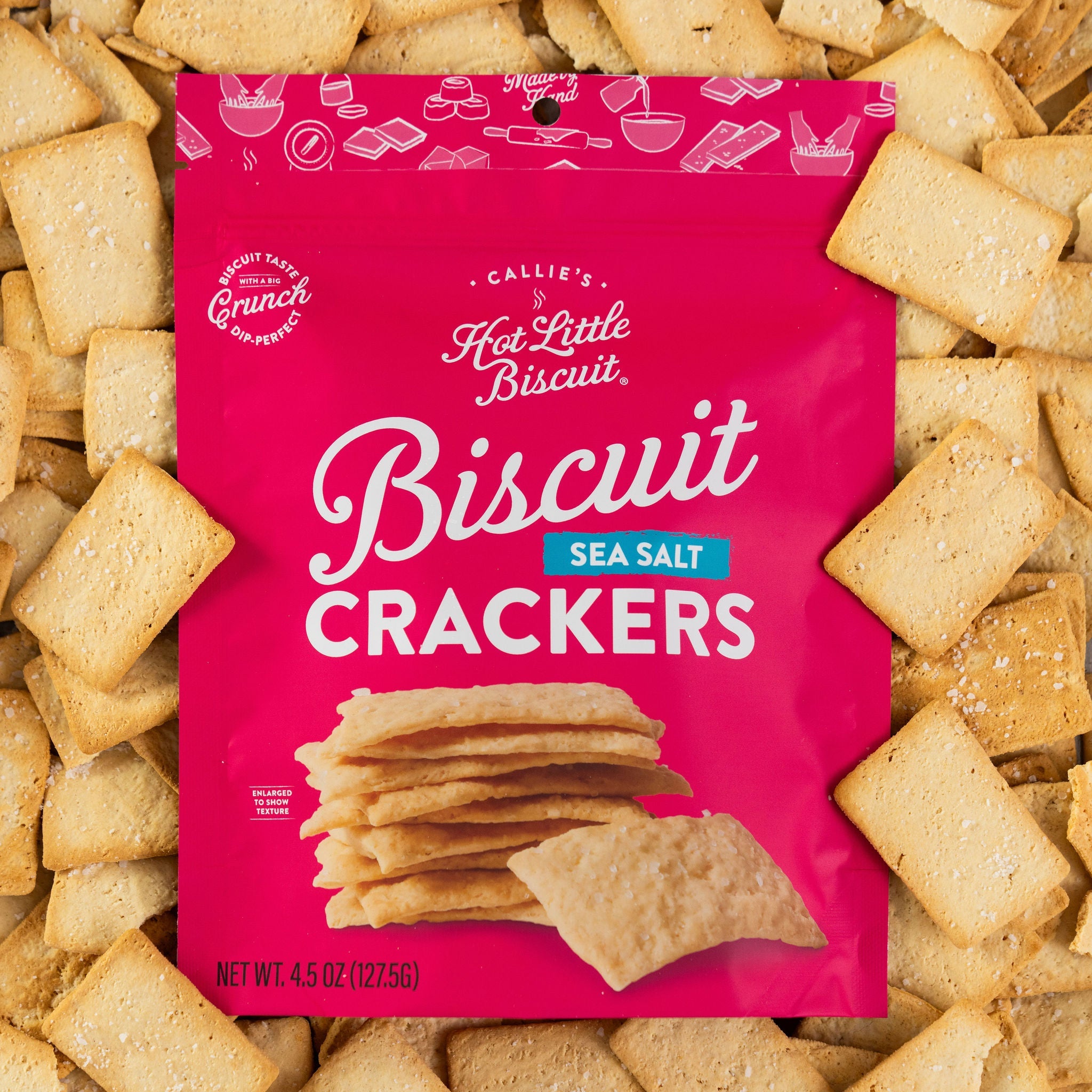 Callie's Hot Little Biscuit Sea Salt Biscuit Crackers