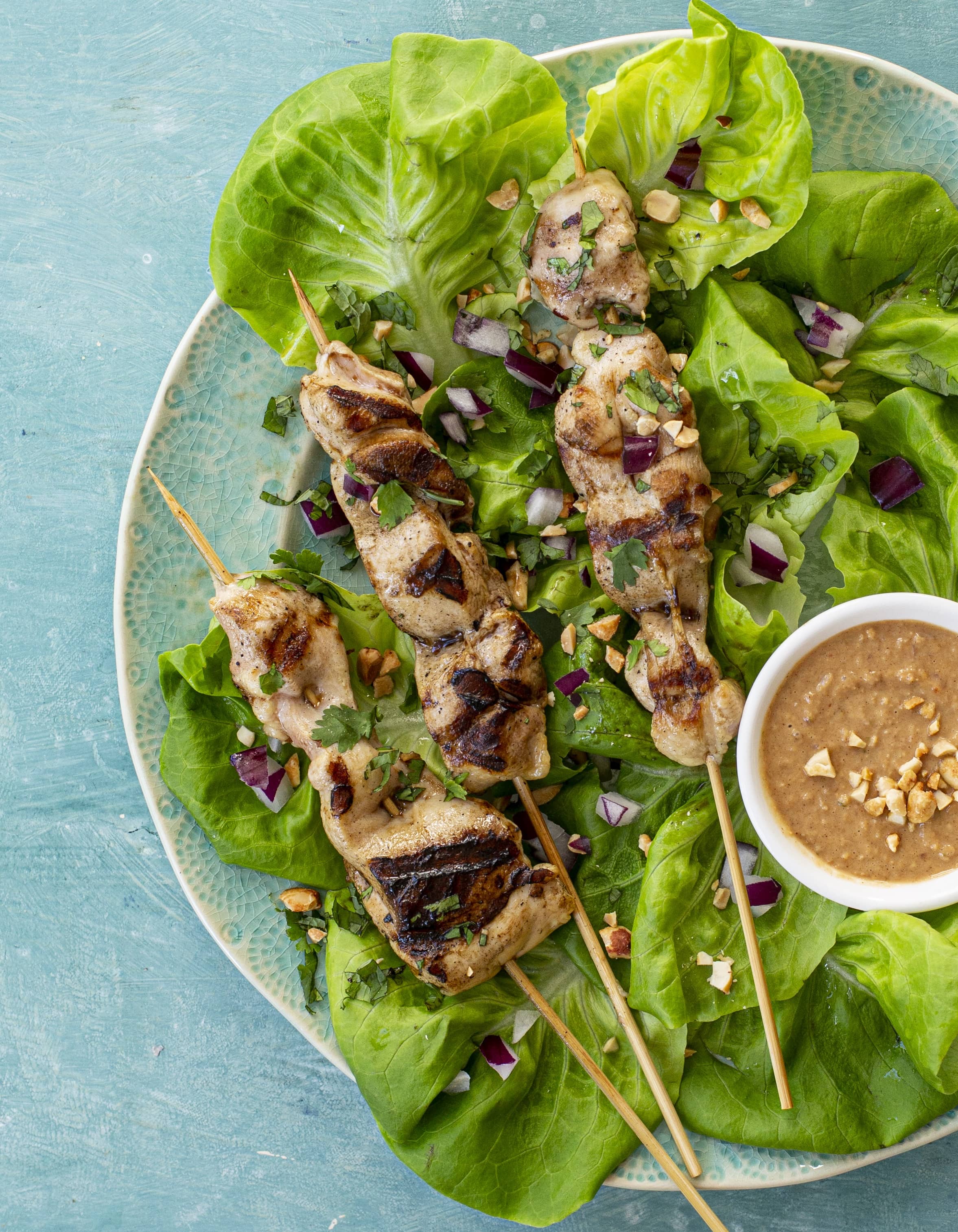 Citrus Soy Chicken Skewers