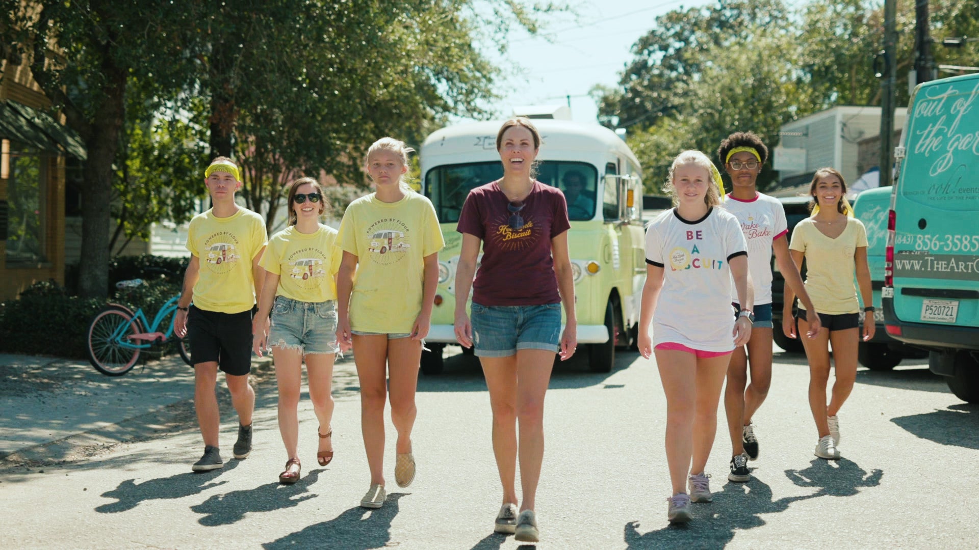 Food Truck Team and Carrie