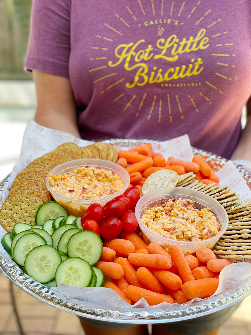 Callie's Hot Little Biscuit Catering Pimento Cheese Tray