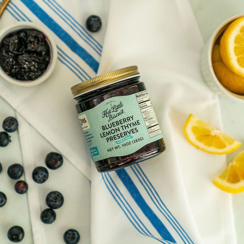 Blueberry Lemon Thyme Preserves Callie's Hot Little Biscuit
