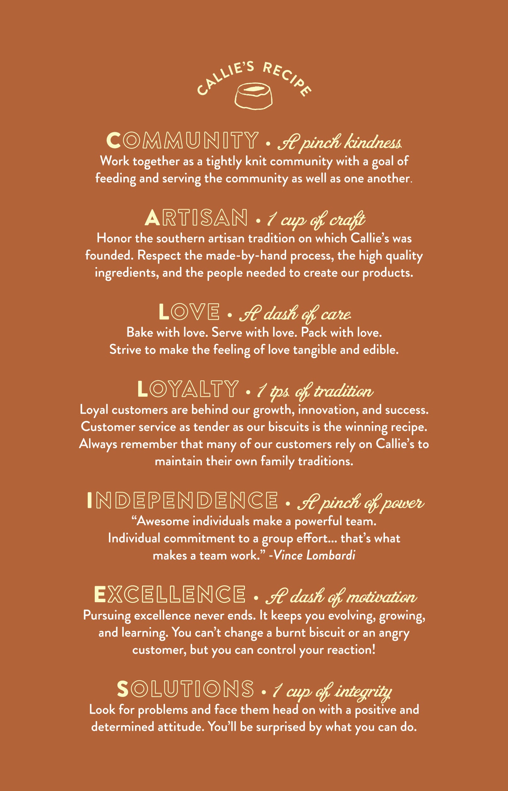 Callie's Hot Little Biscuit Manifesto