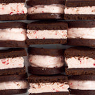 Peppermint Cocoa & Cream Cookies