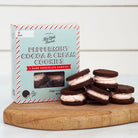 Peppermint Cocoa & Cream Cookies